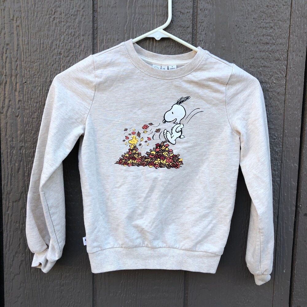 Janie and jack snoopy fall autumn girls size 8 sweatshirt